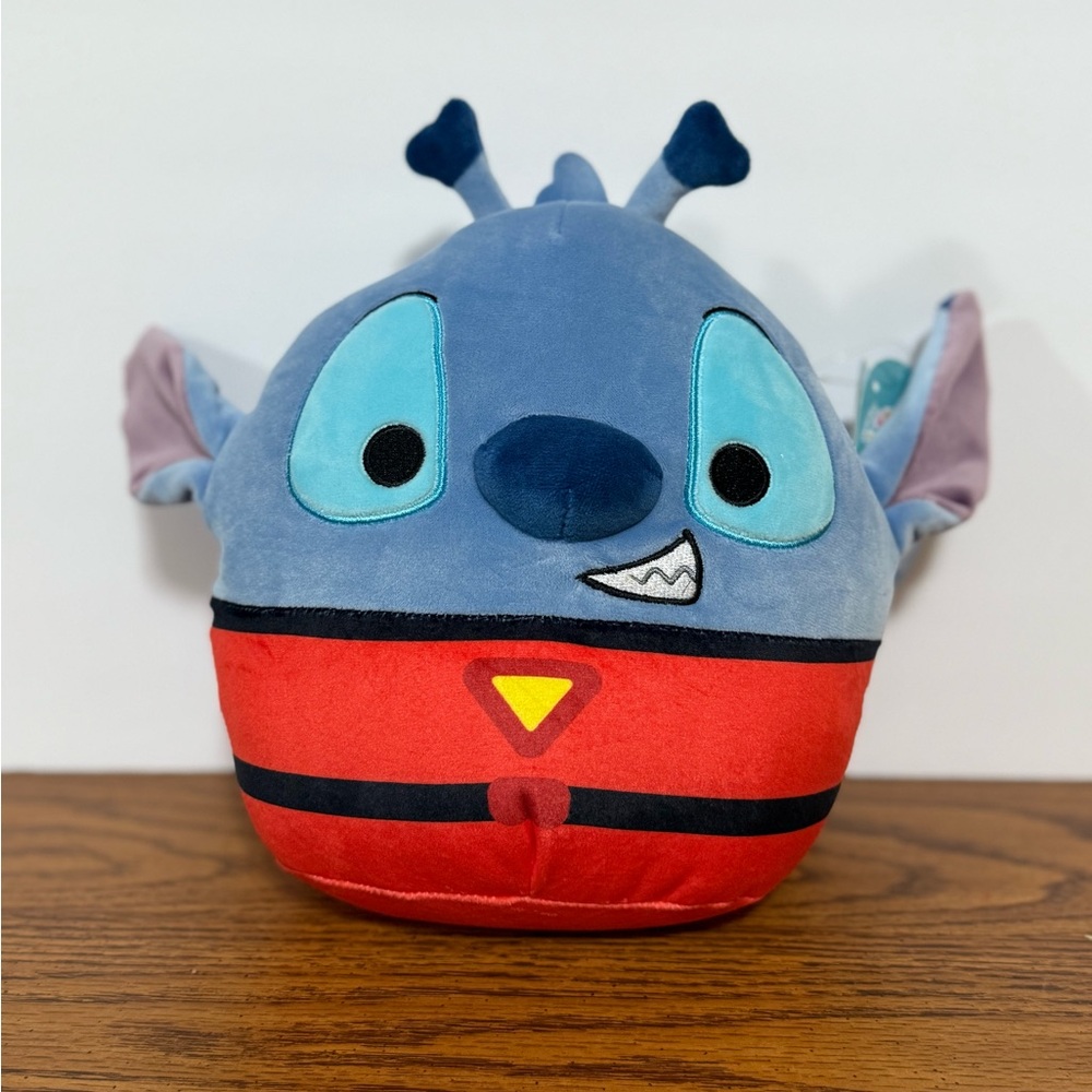 Squishmallows Disney Lilo & Stitch Alien Spacesuit 8 Inch Red Armor Plush BNWT